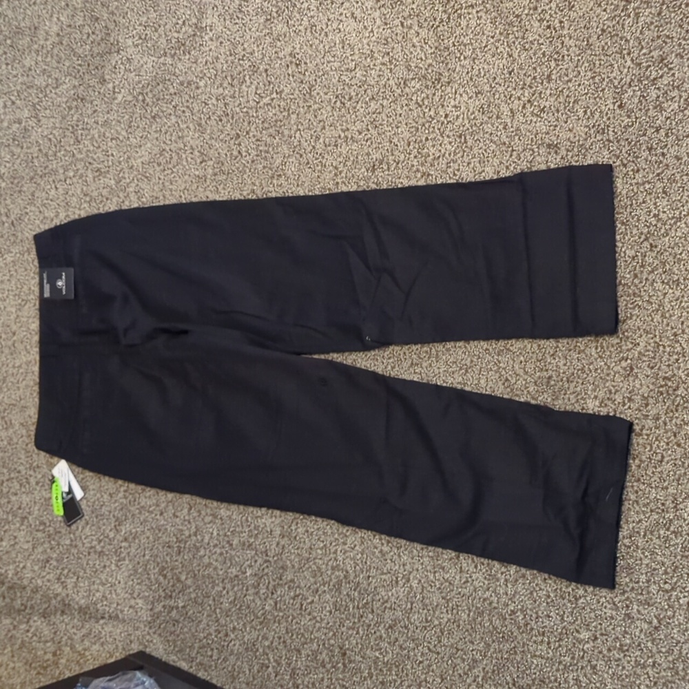 Volcom Frochickie Highrise Ankle Pants Black 26 - Picture 6 of 7